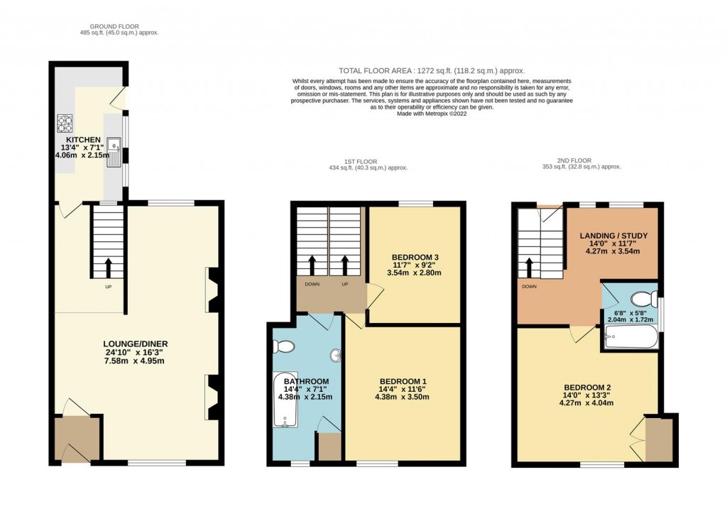 Floorplans For Drew Street, Brixham