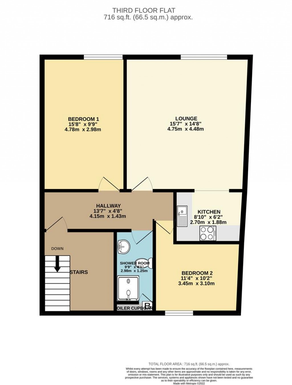 Floorplans For Victoria Street, Paignton