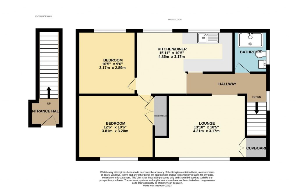 Floorplans For Briseham Road, Brixham