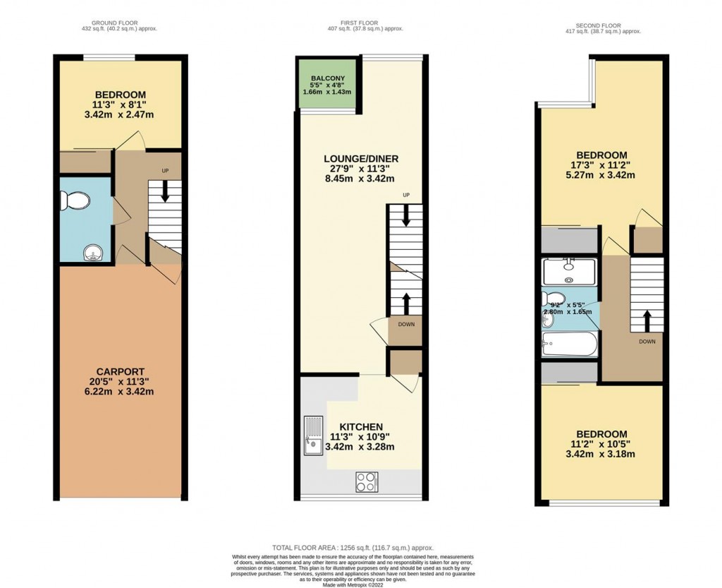 Floorplans For Park Mews, Marina Drive, Brixham