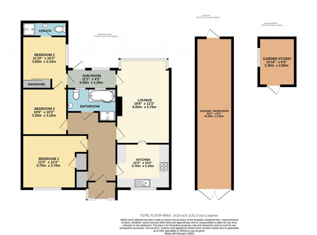 Floorplans For Golden Close, Brixham