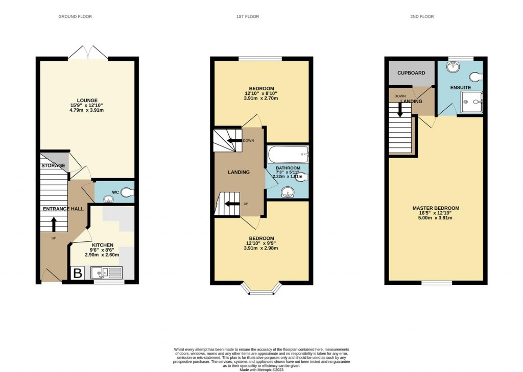 Floorplans For Marcent Row, St. Marys Hill, Brixham