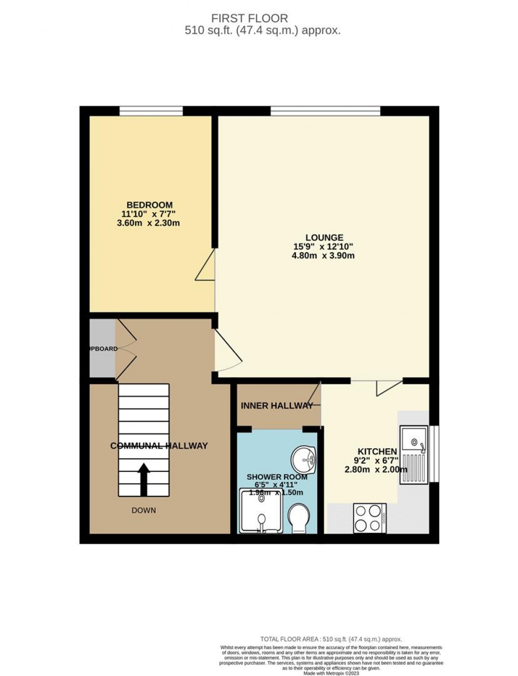 Floorplans For Fore Street, Brixham