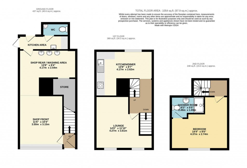 Floorplans For Drew Street, Brixham