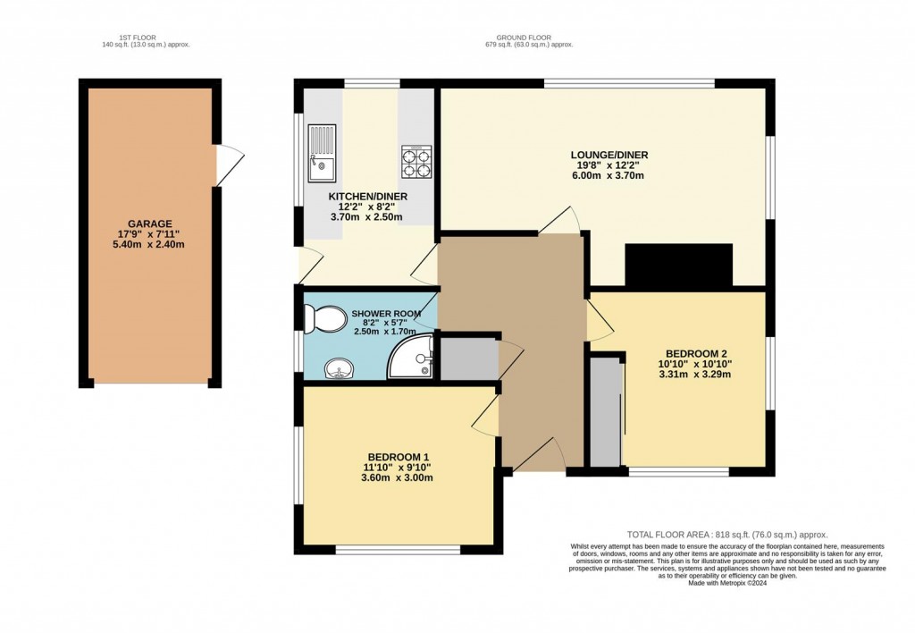 Floorplans For Lichfield Drive, Brixham