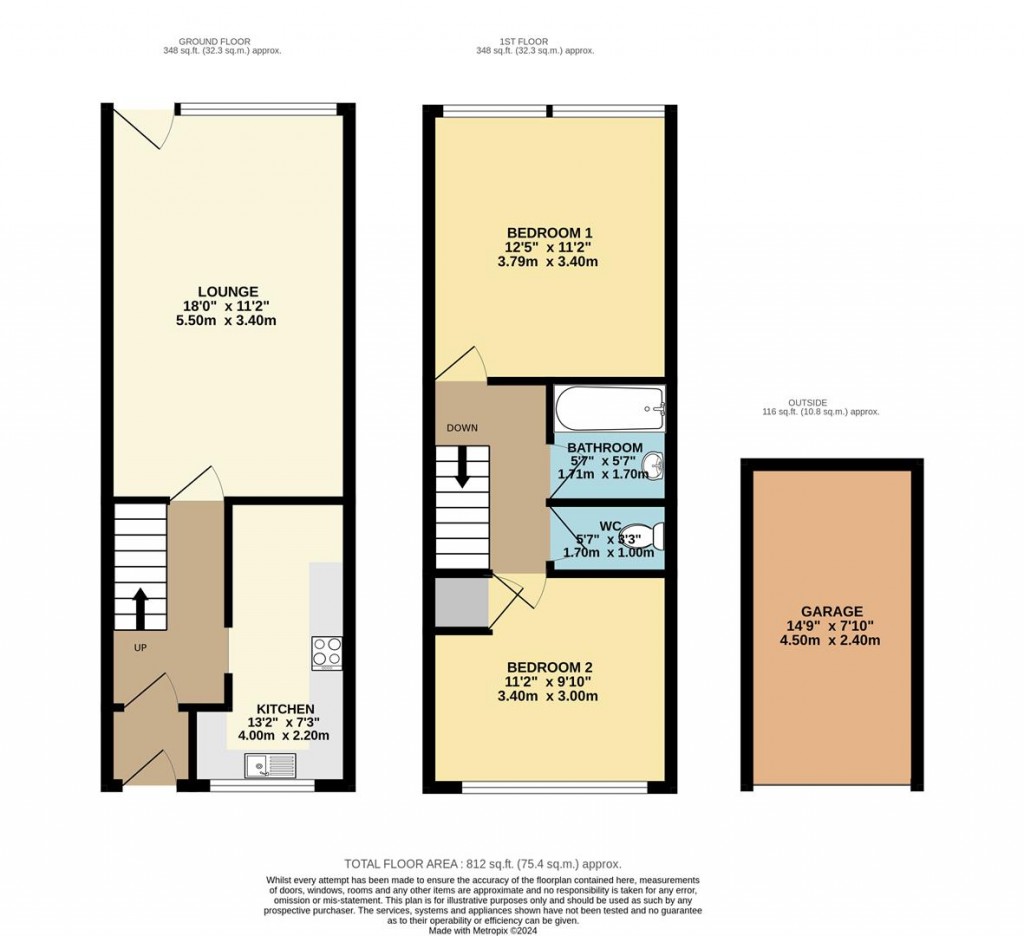 Floorplans For Brookdale Close, Brixham