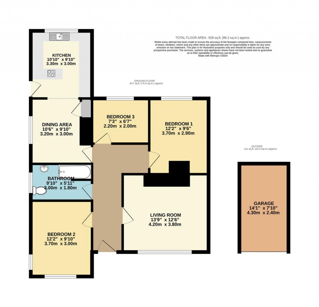 Floorplans For Higher Ranscombe Road, Brixham