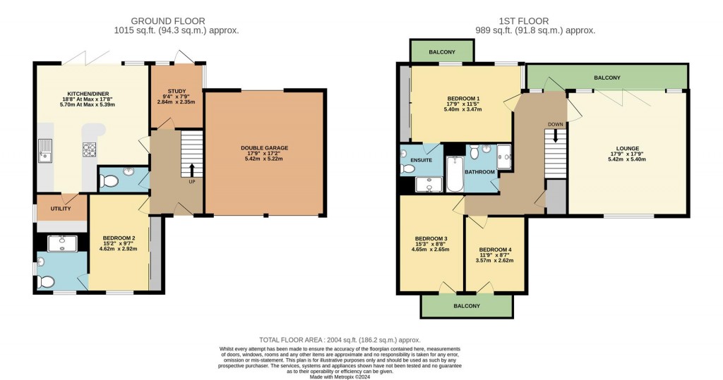 Floorplans For Heritage Way, Brixham