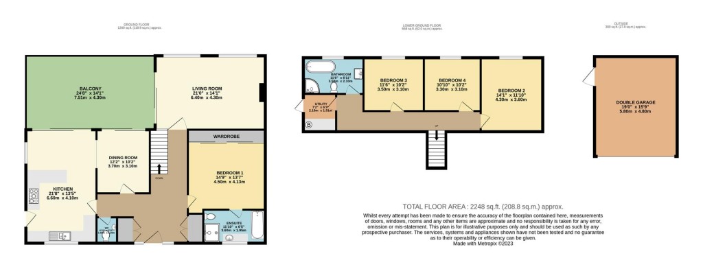 Floorplans For Heath Road, Brixham