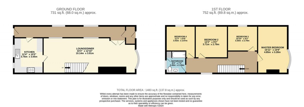 Floorplans For Drew Street, Brixham