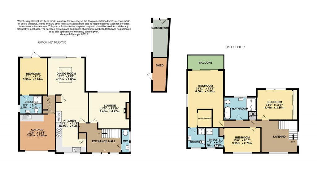 Floorplans For Churston Road, Churston Ferrers, Brixham