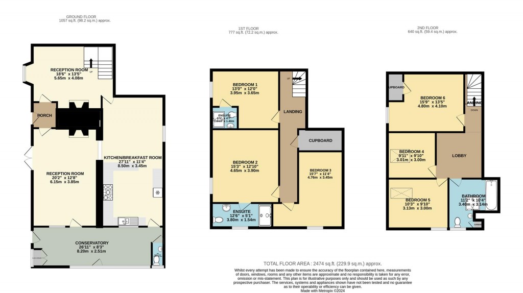 Floorplans For Dashpers, Brixham