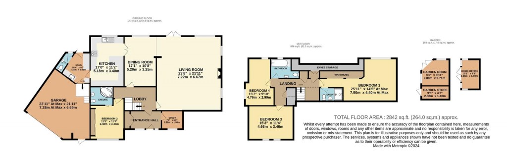 Floorplans For Victoria Road, Brixham