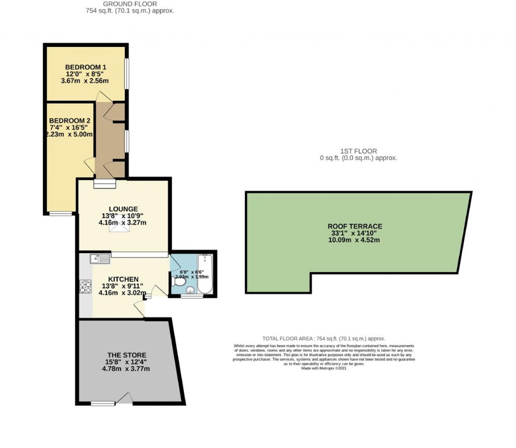 Floorplans For St Peters Hill, Brixham