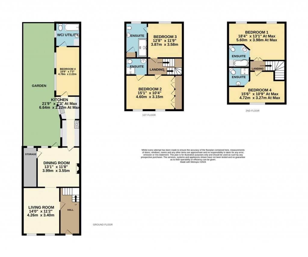 Floorplans For Milton Street, Brixham