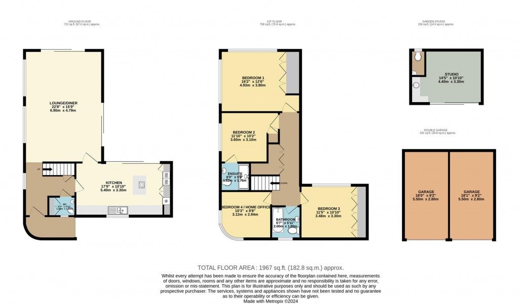 Floorplans For Broadsands Road, Paignton