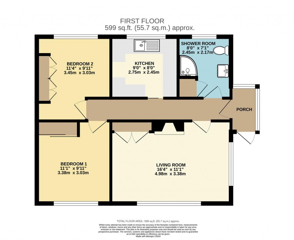 Floorplans For Milton Street, Brixham