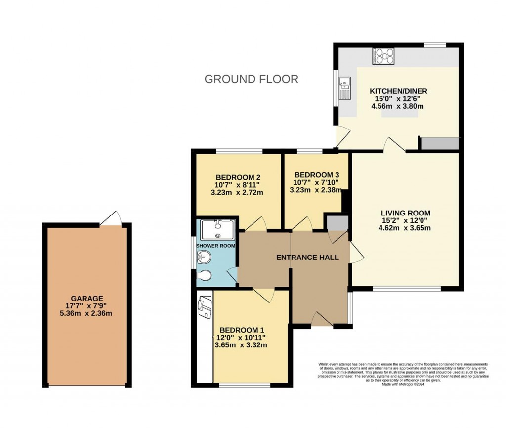 Floorplans For Gollands, Brixham