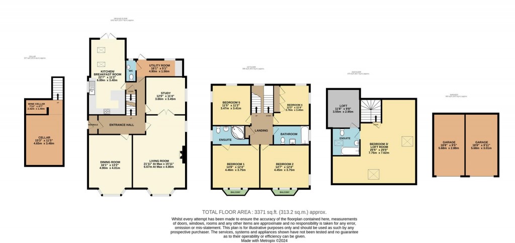 Floorplans For South Furzeham Road, Brixham