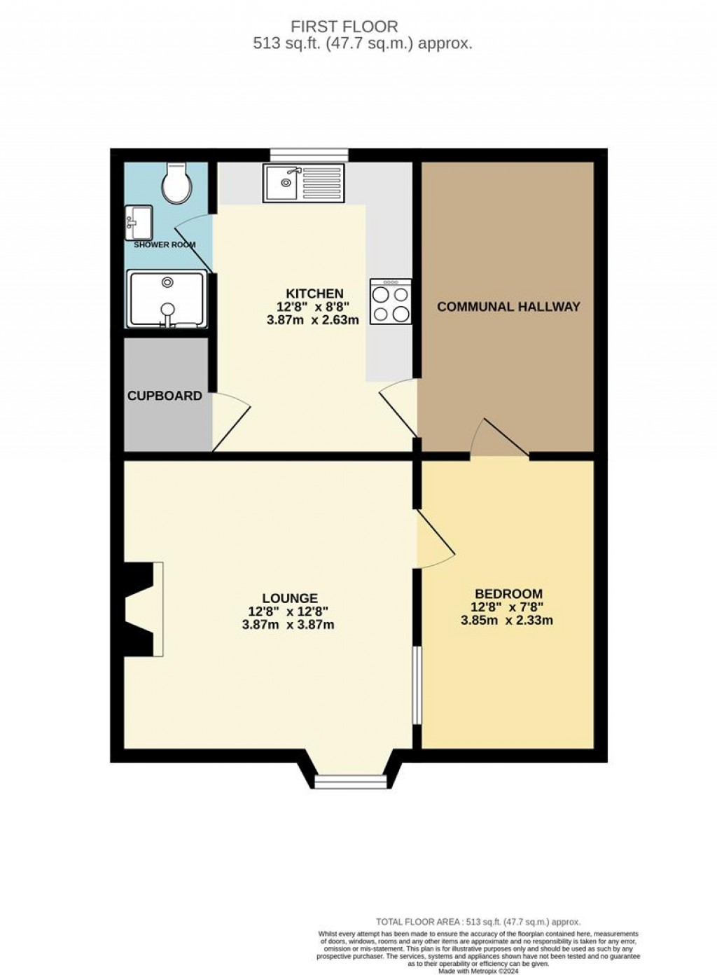 Floorplans For Bolton Street, Brixham