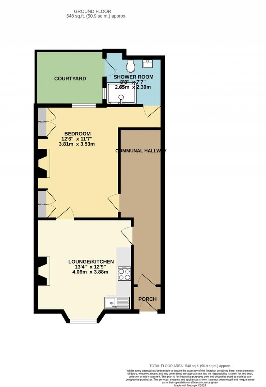 Floorplans For Bolton Street, Brixham