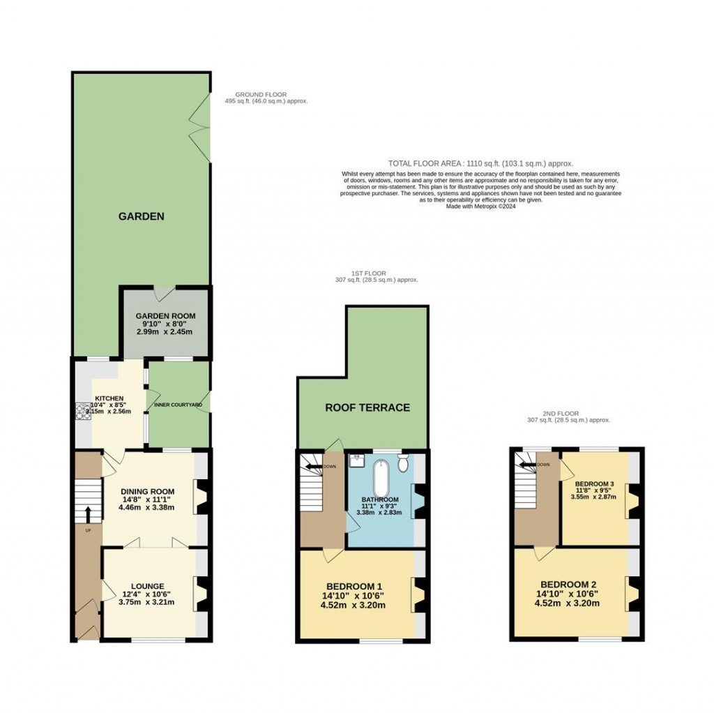 Floorplans For Mount Pleasant Road, Brixham