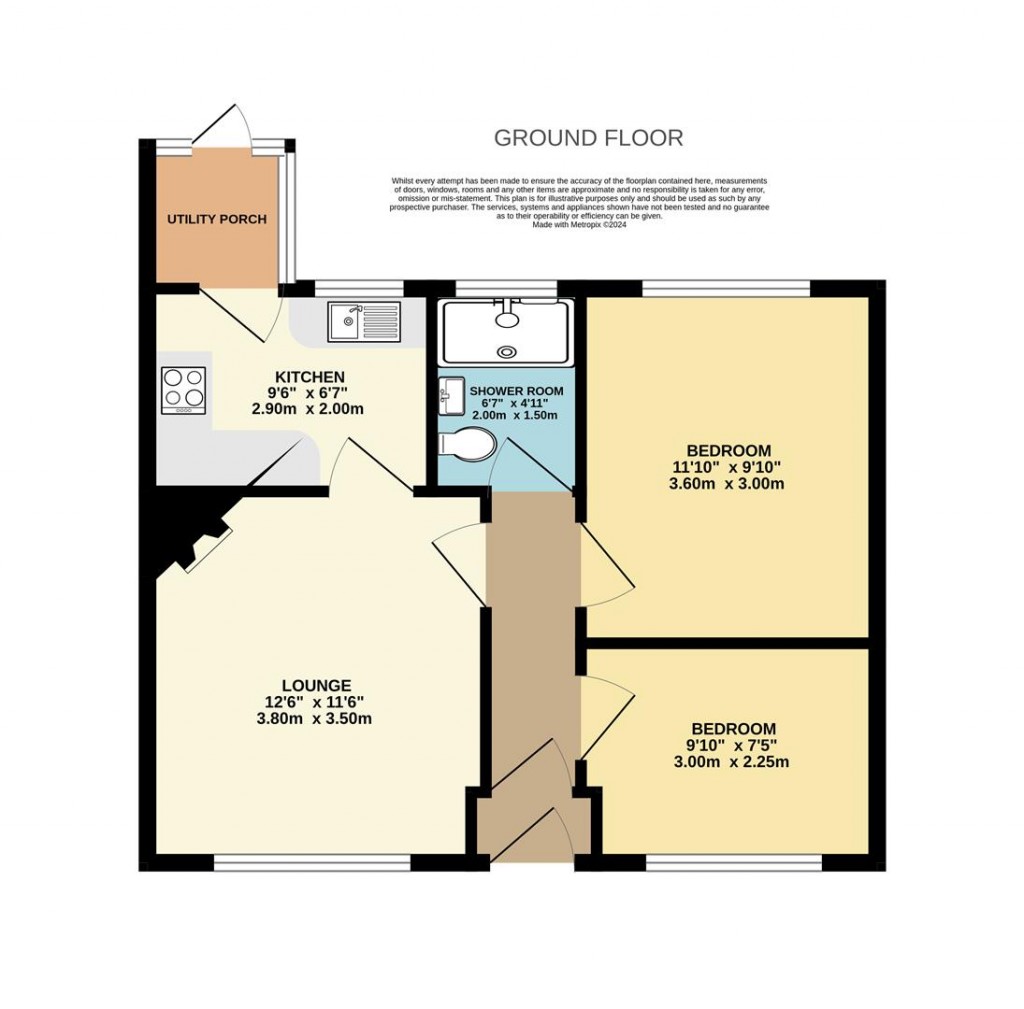 Floorplans For Edinburgh Road, Brixham