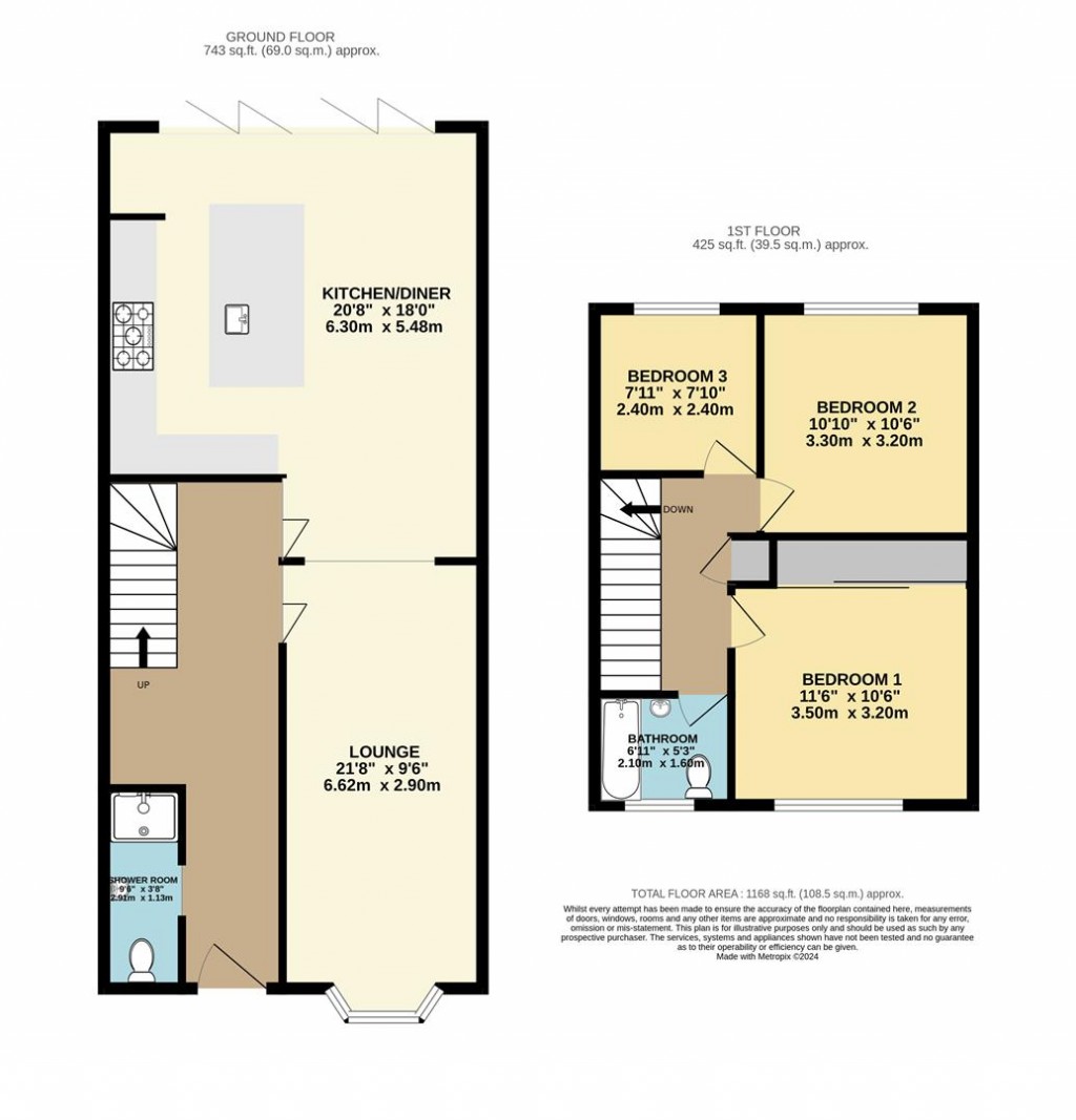 Floorplans For Pensilva Park, Brixham