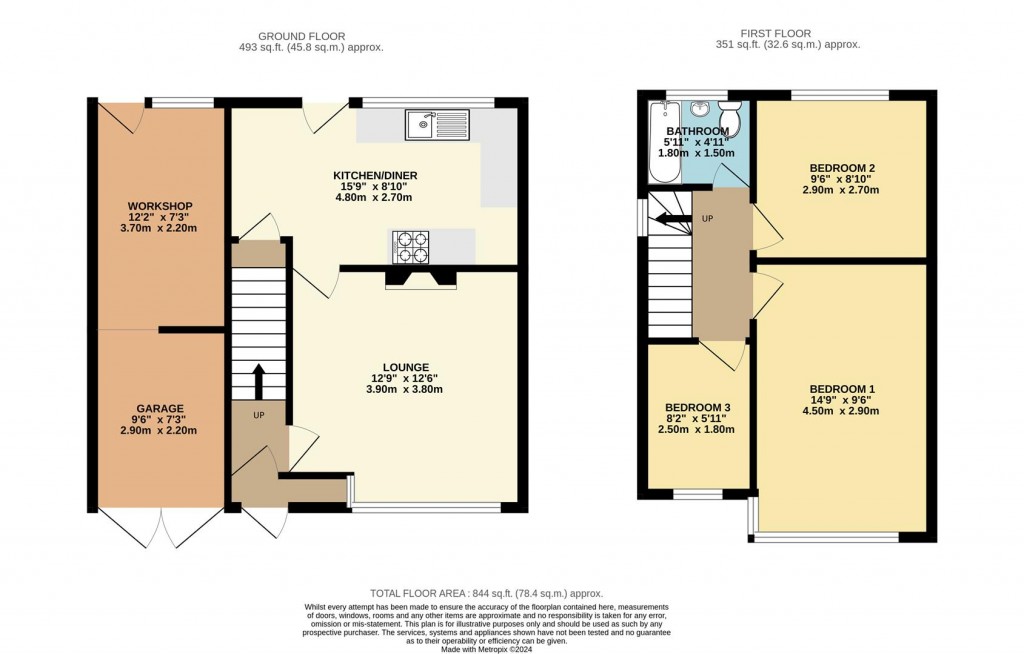 Floorplans For Wishings Road, Brixham