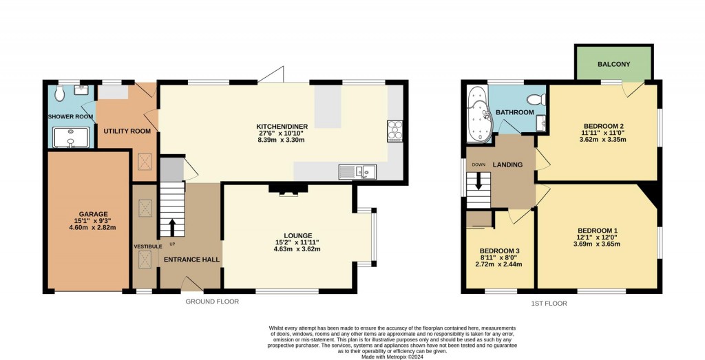 Floorplans For Tor Close, Paignton