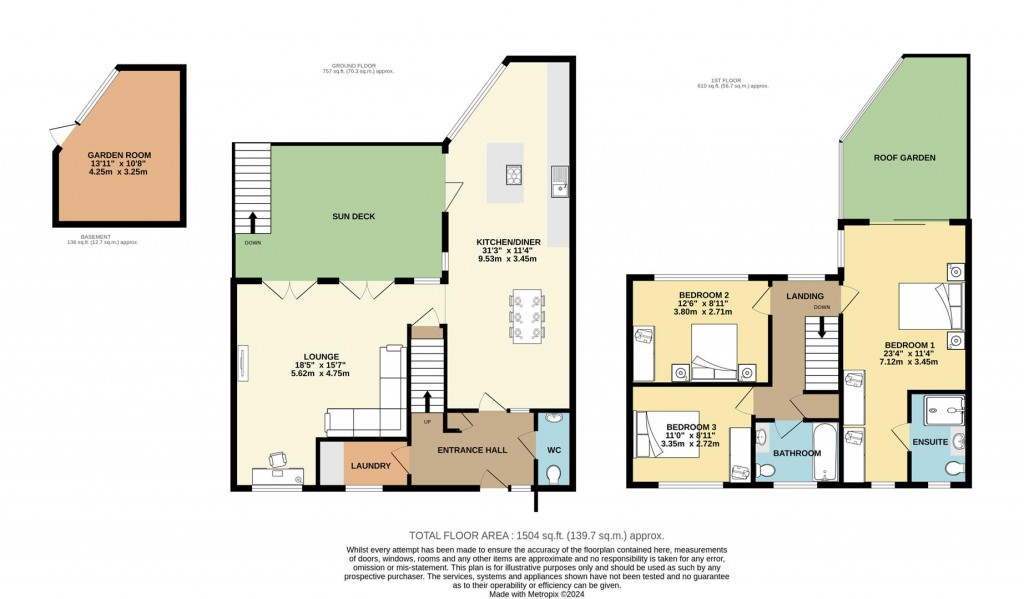 Floorplans For South Furzeham Road, Brixham