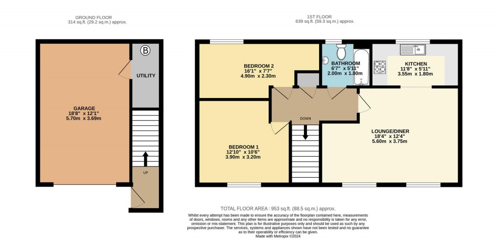 Floorplans For St. Marys Hill, Brixham