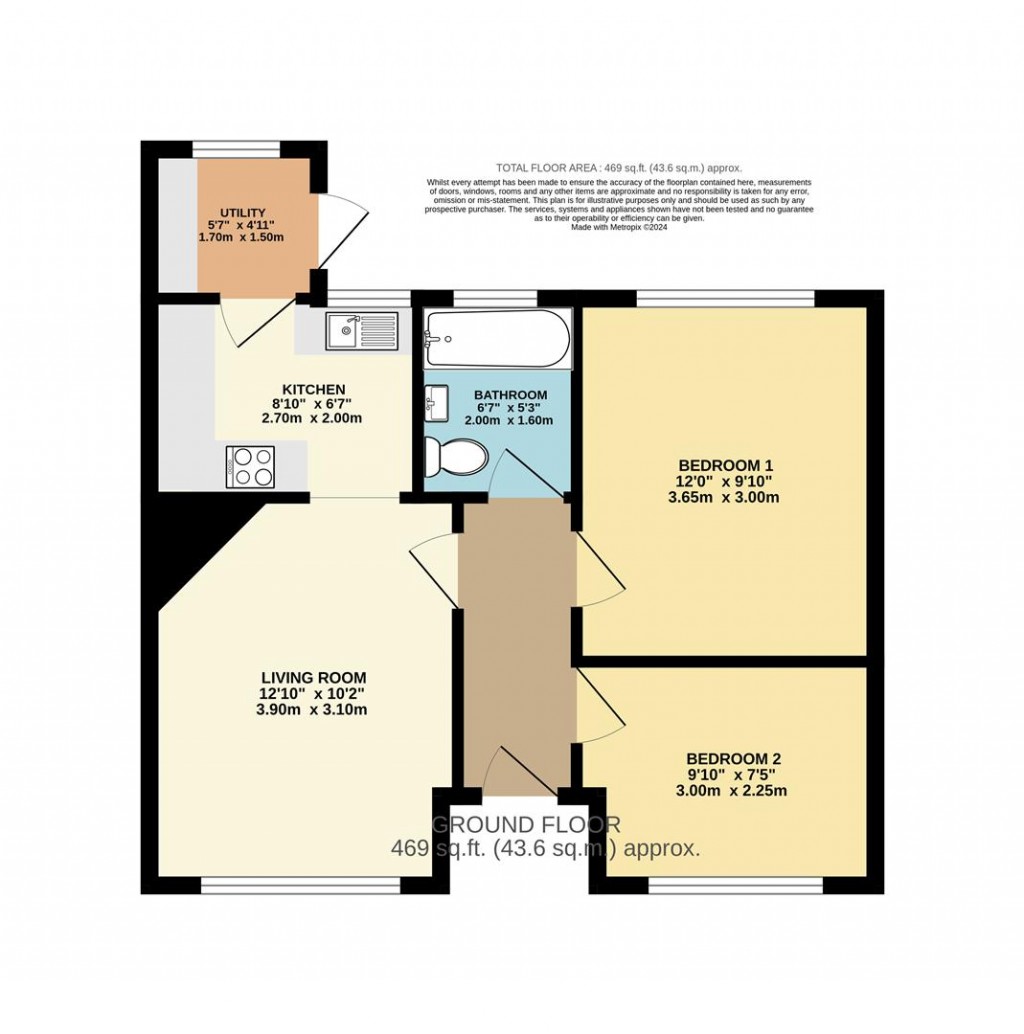 Floorplans For Peaseditch, Brixham