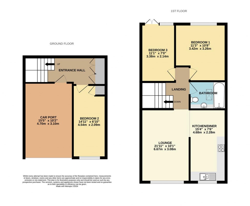 Floorplans For Southdown Close, Brixham