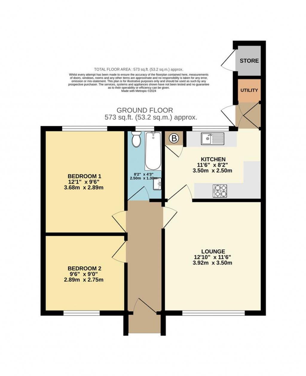 Floorplans For Orchard Close, Brixham