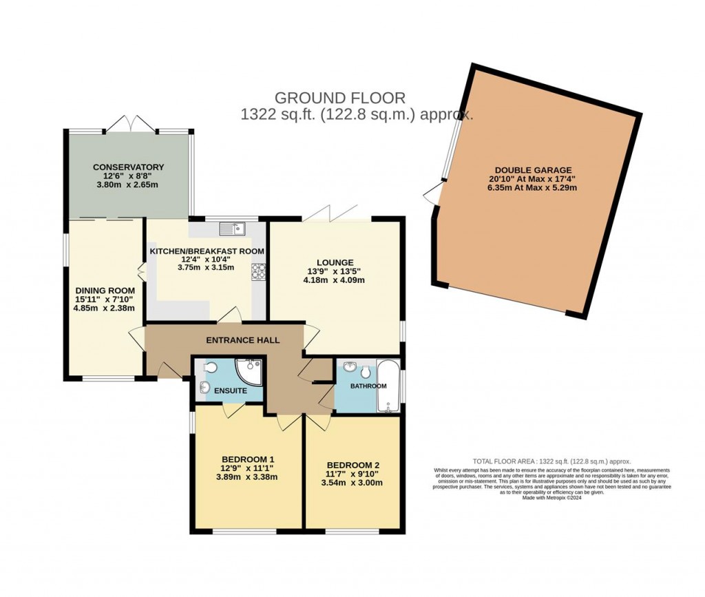 Floorplans For Thrushel Close, Brixham