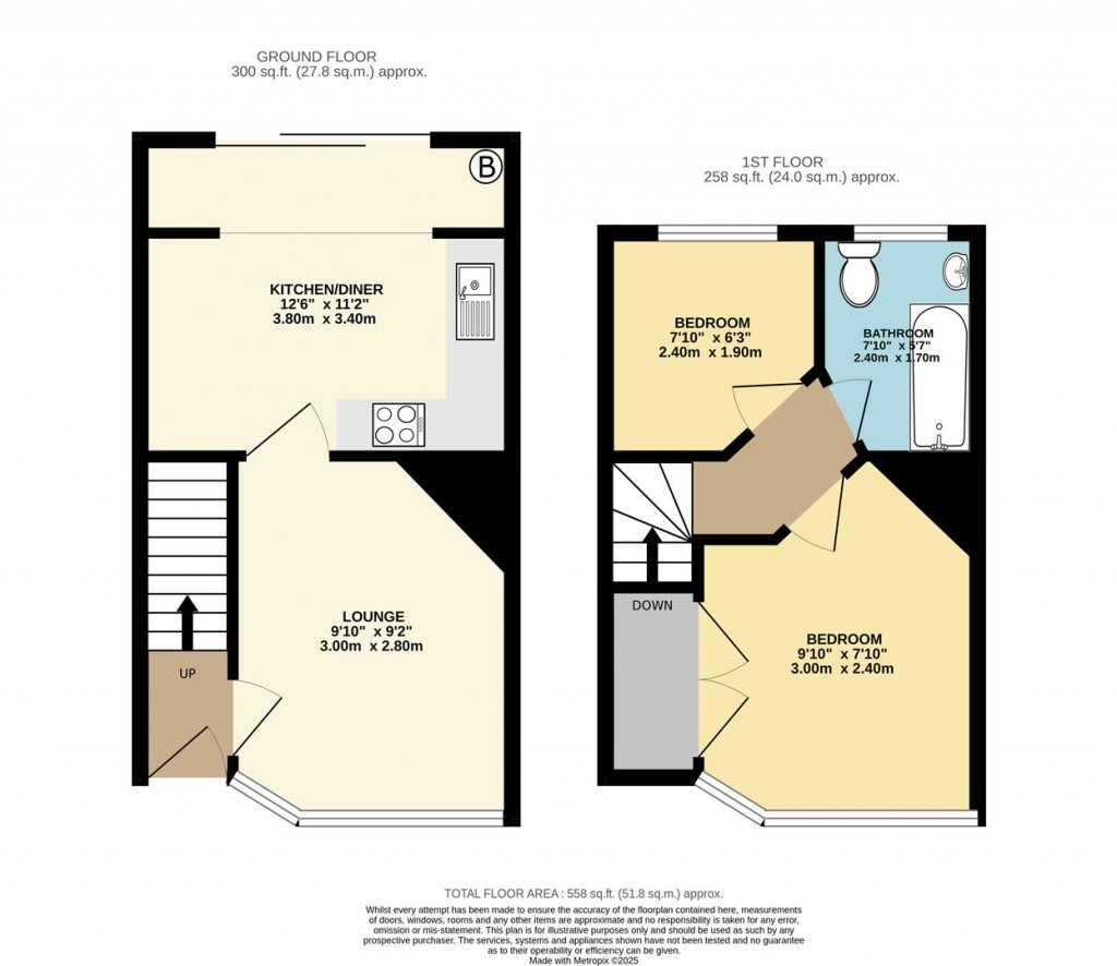 Floorplans For Briseham Close, Brixham