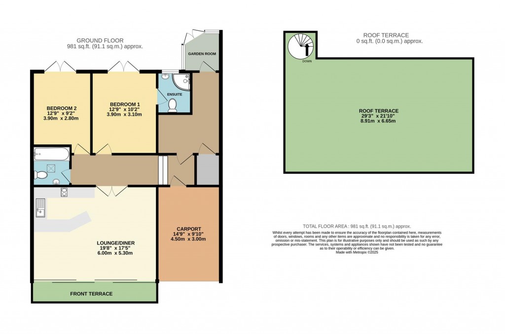 Floorplans For Marina Drive, Brixham