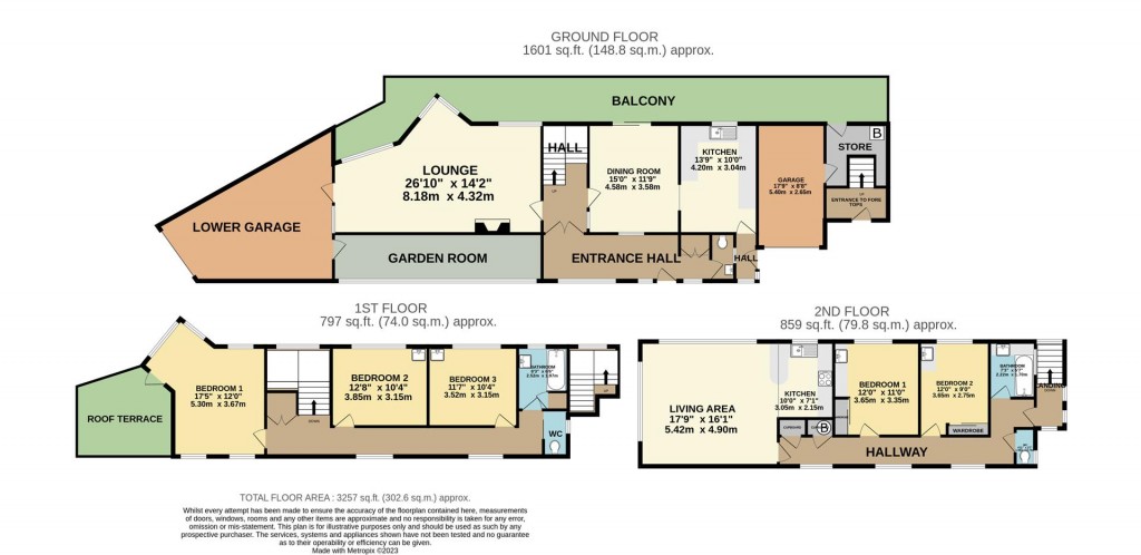 Floorplans For Overgang Road, Brixham