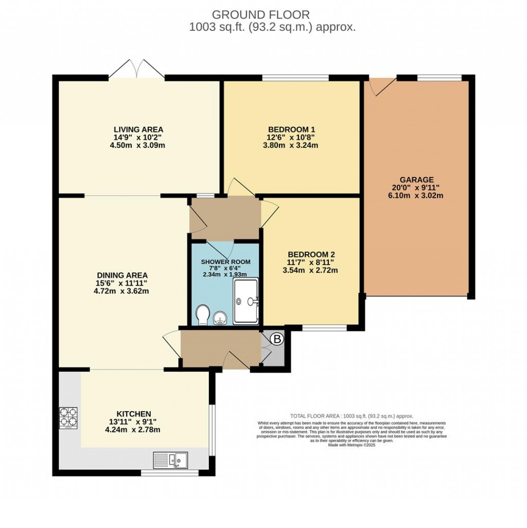 Floorplans For North Boundary Road, Brixham