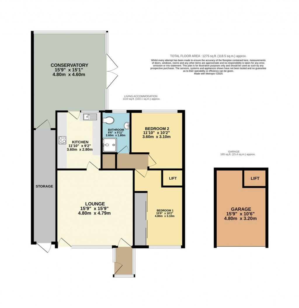 Floorplans For Raddicombe Drive, Brixham