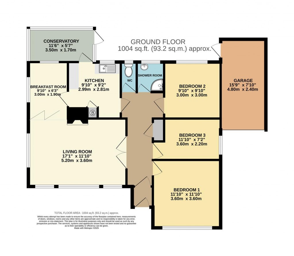 Floorplans For Wayside, Brixham